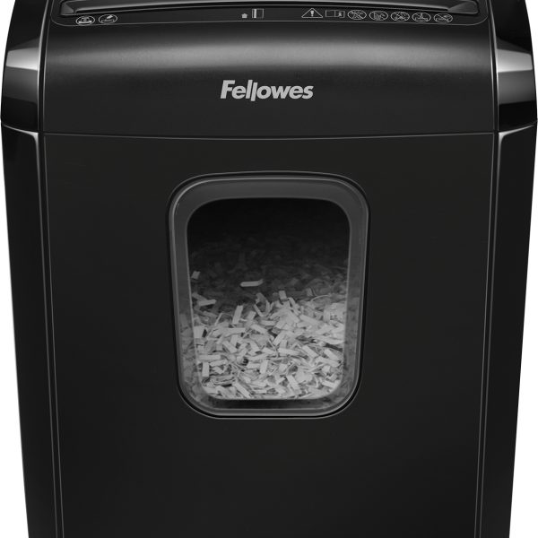 FELLOWES Aktenvernichter Powershred 4631101 6M, P-4, 13Lt, schwarz