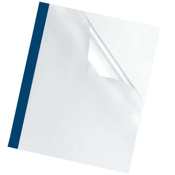 FELLOWES Thermobinderücken 200g 3mm 53176 blau 100 Stück