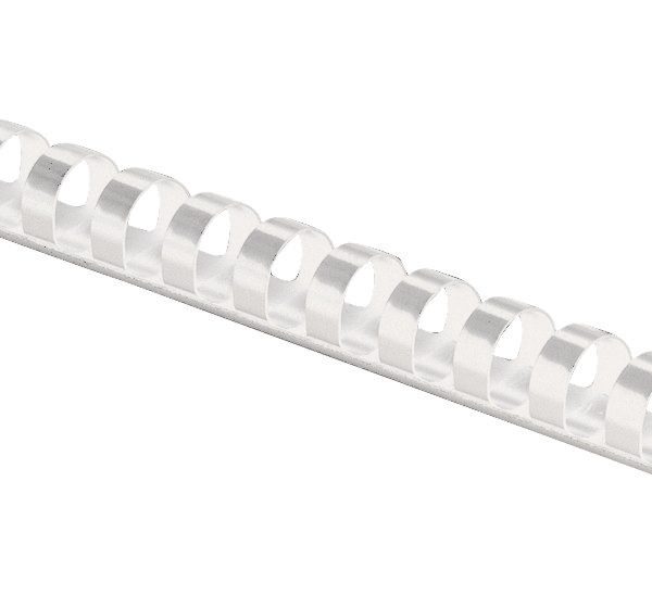 FELLOWES Plastikbinderücken 12mm A4 5331203 weiss 25 Stück