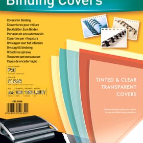 FELLOWES PVC Cover A4 5375901 180my 100 Stück