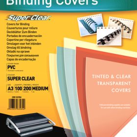 FELLOWES Deckblatt 200mic A3 53764 transparent 100 Stück