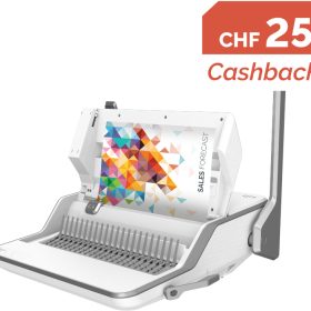 FELLOWES Bindegerät Lyra 3-in-1 A4 5603101 weiss