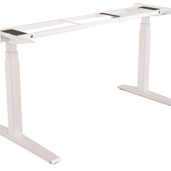 FELLOWES Hubtischgestell Levado 9759001 weiss, höhenverstellbar