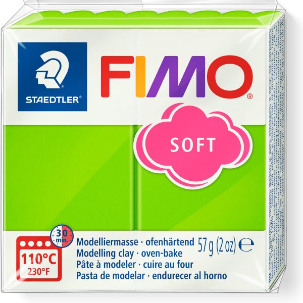 FIMO Knete Soft 57g 8020-50 grün