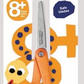 FISKARS Kinderschere Classic 13cm 1005166 orange, Rechtshänder