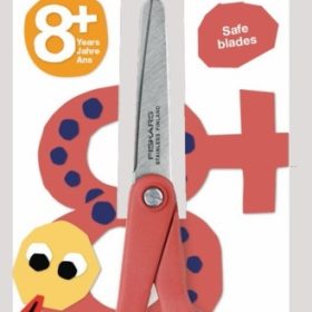 FISKARS Kinderschere Classic 13cm 1005169 rot, Linkshänder
