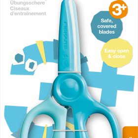 FISKARS Kinderschere 8.6cm 1064068 türkis, zur Übung