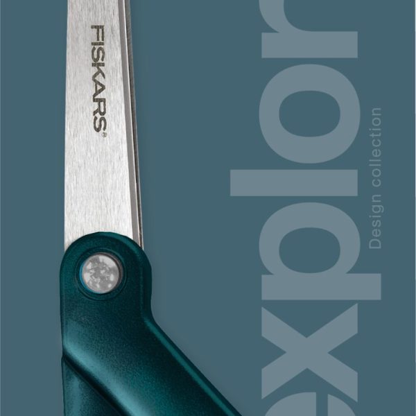 FISKARS Schere Dark Harbour 21cm 1066459 petrol, Rechtshänder