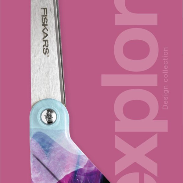 FISKARS Schere Morph 21cm 1066460 violett, Rechtshänder