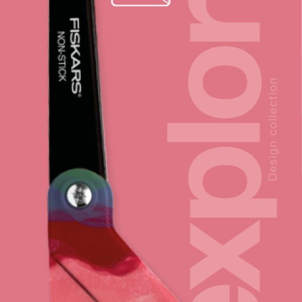 FISKARS Schere Daybreak 21cm 1066463 rot/gelbfür Rechtshänder