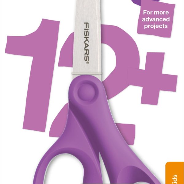 FISKARS Schulschere 18cm 1067857 violett, Rechtshänder