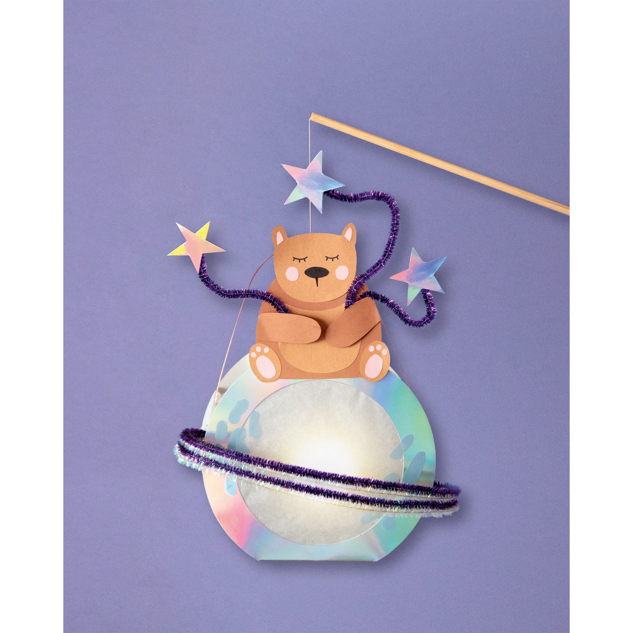 FOLIA-9601-5-4001868126273 FOLIA Laternenrohlinge 19cm 9601/5 irisierend 5 Stück – Hochwertig & günstig bei ShopDeca