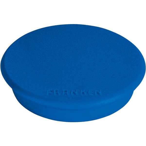 FRANKEN Haftmagnete 24mm HM20 03 blau 10 Stück