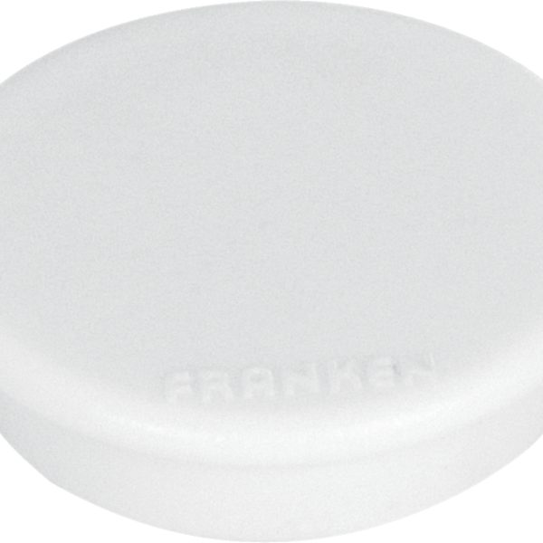 FRANKEN Magnete 32mm HM30 09 weiss 10 Stück