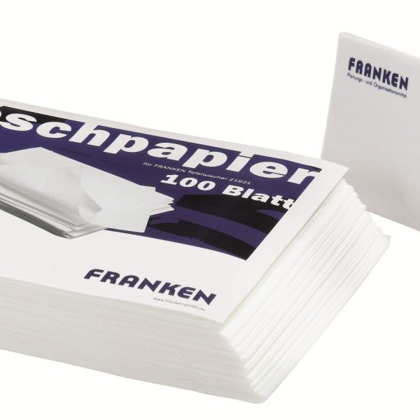 FRANKEN Löscher Whiteboard Z1921 7,5x4,5x16cm, weiss