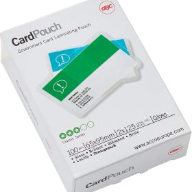 GBC Laminiertasche 65×95mm 3740301 glanz, 125my 100 Stk