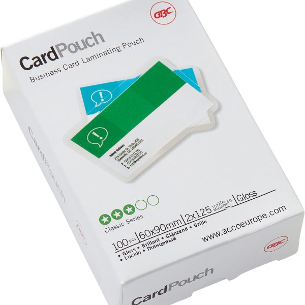 GBC Laminiertasche 60×90mm 3743157 glanz, 125my 100 Stk