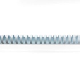GBC Plastikbinderücken 25mm A4 4028202 weiss, 21 Ringe 50 Stück