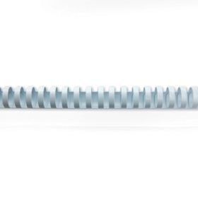 GBC Plastikbinderücken 28mm A4 4028203 weiss, 21 Ringe 50 Stück