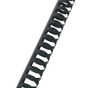 GBC Plastikbindrücken 22mm A4 4028602 schwarz, 21 Ringe 100 Stück