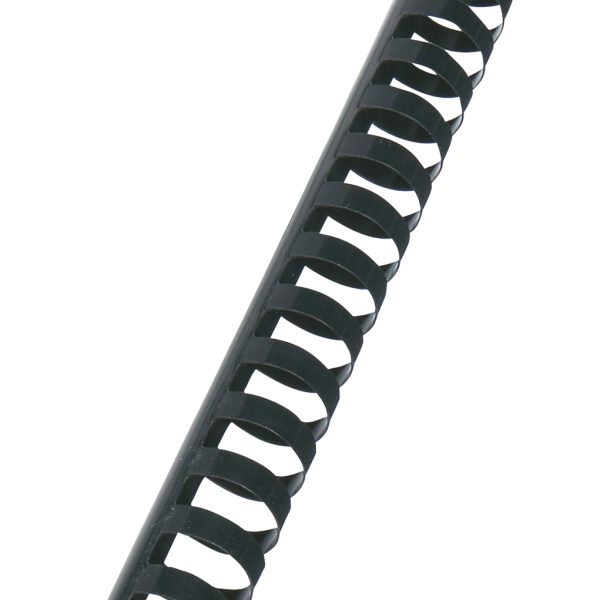 GBC Plastikbindrücken 22mm A4 4028602 schwarz, 21 Ringe 100 Stück