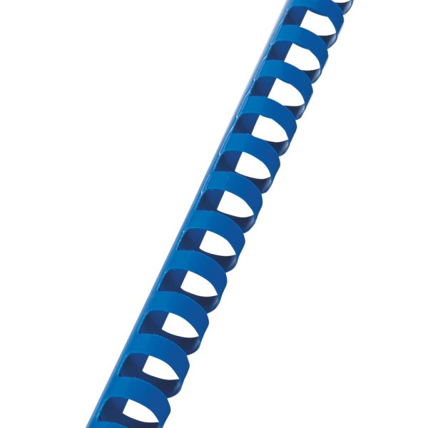 GBC Plastikbindrücken 16mm A4 4028620 blau, 21 Ringe 100 Stück