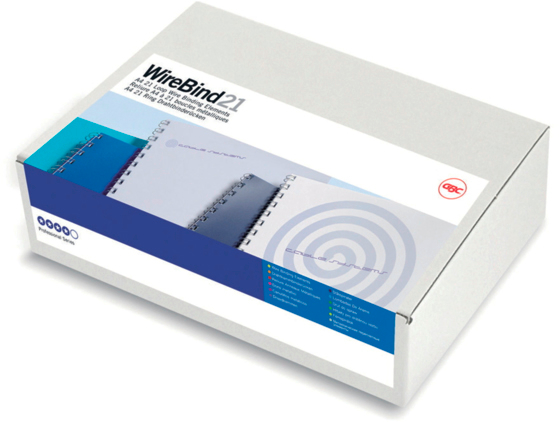 GBC-IB165122-0013465165122 GBC Drahtbinderücken 8mm A4 IB165122 schwarz, 21 Ringe 100 Stück – Hochwertig & günstig bei ShopDeca