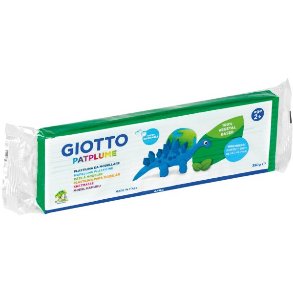 GIOTTO Knete Patplume 350g 510104 green