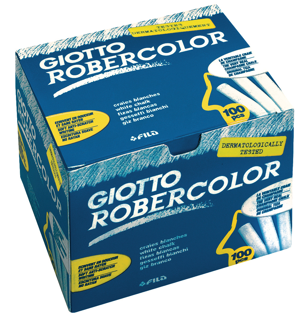 Picture 078 GIOTTO Kreiden Robercolor 538800 weiss 100 Stück – Hochwertig & günstig bei ShopDeca