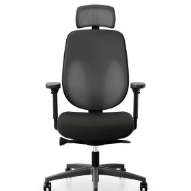 GIROFLEX Bürodrehstuhl 353-4029 353-4029 100 ERGO Plus, schwarz
