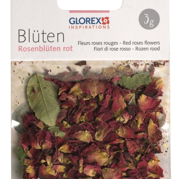 GLOREX Rosenblüten 3g 61601102 rosa
