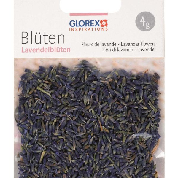 GLOREX Lavendelblüten 4g 61601105 violett