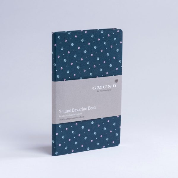 GMUND Bavarian Book 13.5x20cm 39425 grünblau, dotted 112 Seiten