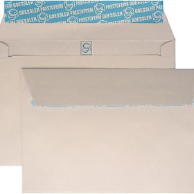 GOESSLER Couvert Renova o/Fenster C6 1141 80g, grau 500 Stück