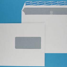 GOESSLER Couvert Cavanna m/Fenster C5 1351 100g, weiss 500 Stück
