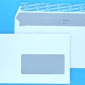 GOESSLER Couvert G-Line m/Fenster C5/6 2031 100g, weiss 500 Stück