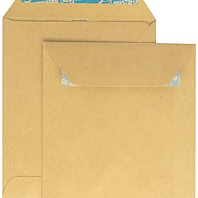 GOESSLER Couvert o/Fenster 105×125mm 2720 100g, braun 500 Stück