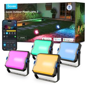 GOVEE LED Smart Flutlichter 4 Stk. H8057C11 Outdoor