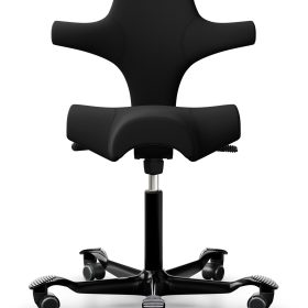 HAG Bürodrehstuhl Capisco 8106 8106-STD schwarz/schwarz