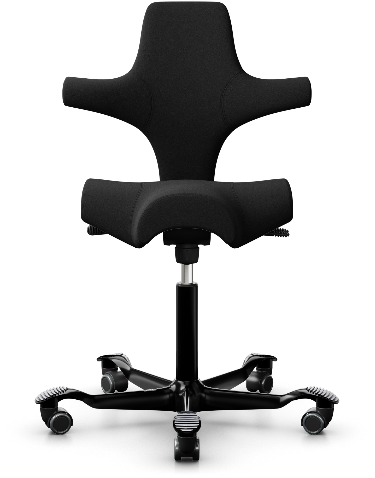 HAG-8106-STD-7612532056436 HAG Bürodrehstuhl Capisco 8106 8106-STD schwarz/schwarz – Hochwertig & günstig bei ShopDeca