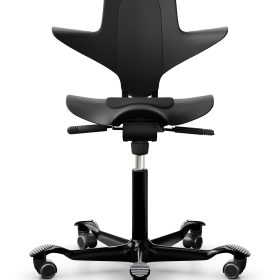 HAG Bürodrehstuhl Capisco 8010 PULS8010 schwarz/schwarz