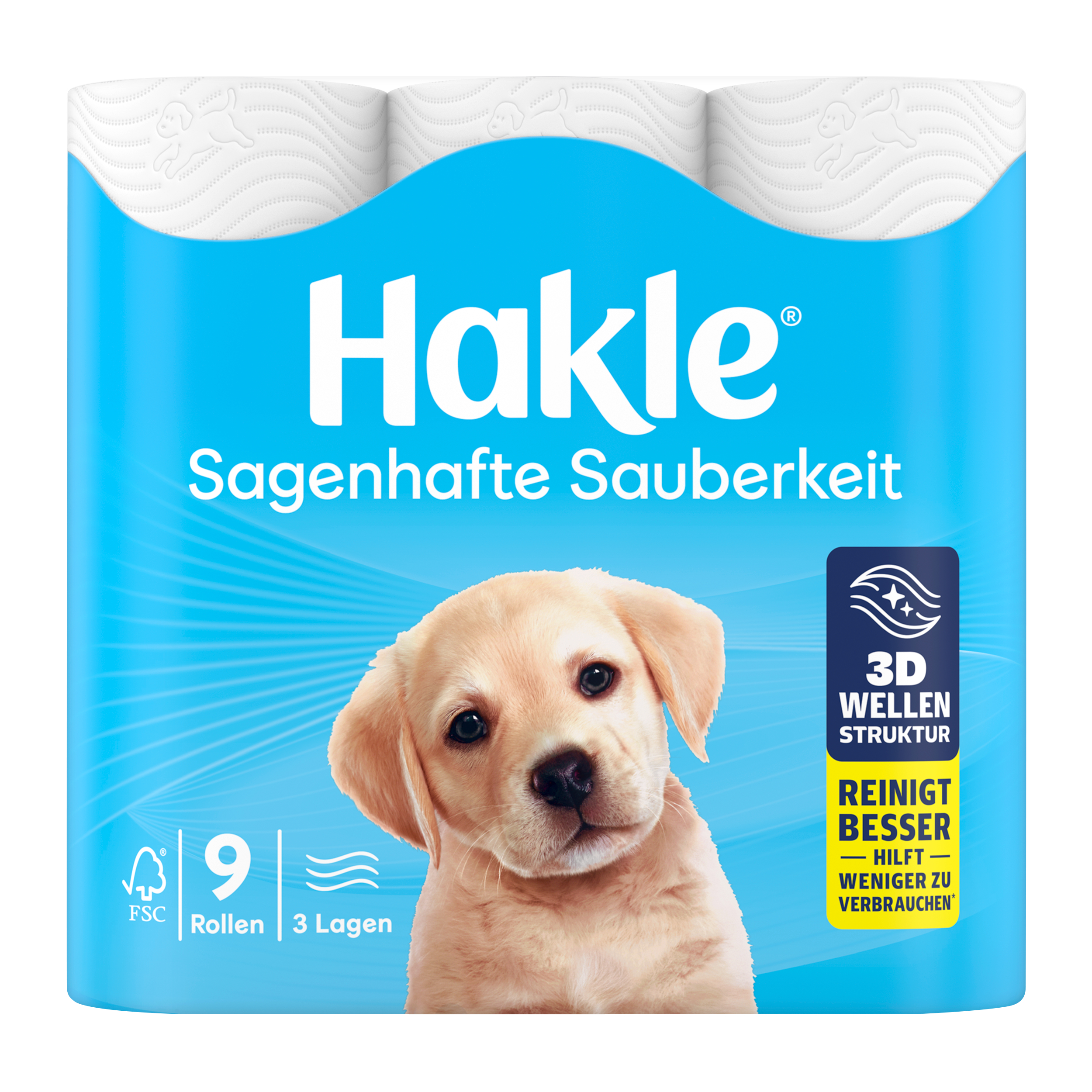 HAKLE-4411753-5029053033259 HAKLE Toilettenpapier 4411753 Sagenhafte Sauberkeit 9 Rollen – Hochwertig & günstig bei ShopDeca