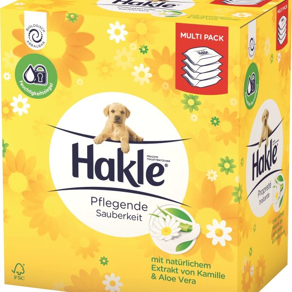 HAKLE Feuchttücher 992952 Refill 4x42 Blatt