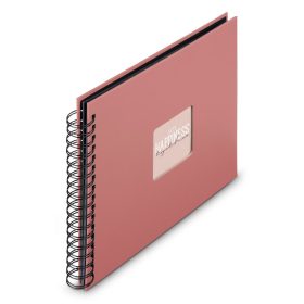 HAMA Spiralalbum Fine Art 28x24cm 9858 terra 25 Blatt