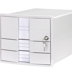 HAN Schubladenbox IMPULS A4/C4 24.70 weiss 3 Schubladen
