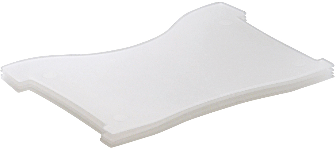 HAN-3.24-4012473902817 HAN Stützplatten Croco-Box A8 3.24 transparent 4 Stück – Hochwertig & günstig bei ShopDeca