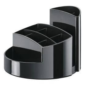HAN Stifteköcher RONDO 5.65 schwarz 9 Fächer
