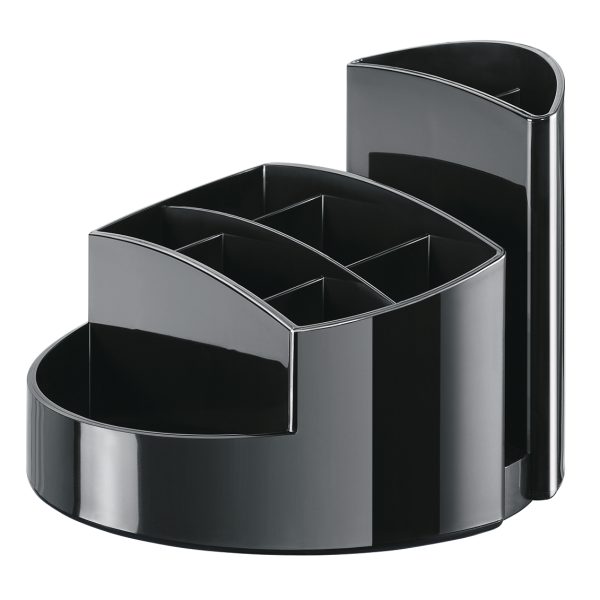 HAN Stifteköcher RONDO 5.65 schwarz 9 Fächer