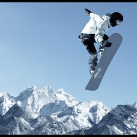 HANSA Schreibunterlage 50x34cm 41-6000.084 Snowboard