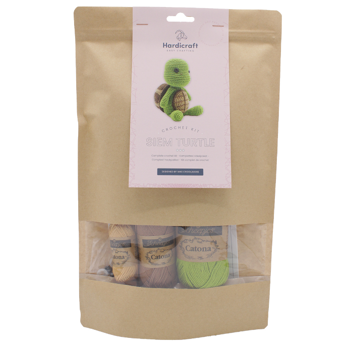HARDICRAFT-HC-40IC068-8719244511174 HARDICRAFT Häkelset HC-40IC068 Schildkröte Siem – Hochwertig & günstig bei ShopDeca